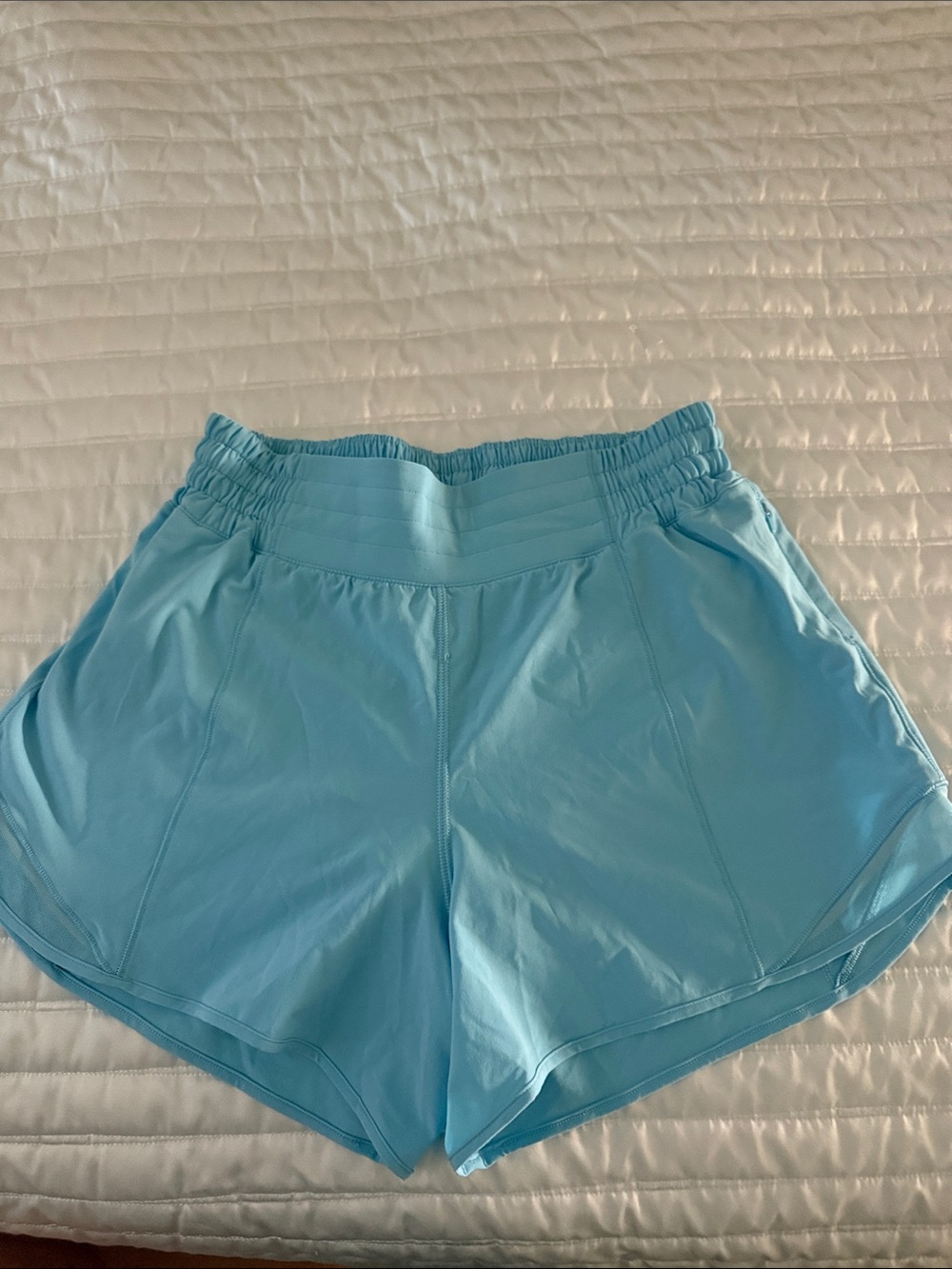 lululemon athletica Light Blue Women's Athletic Shorts